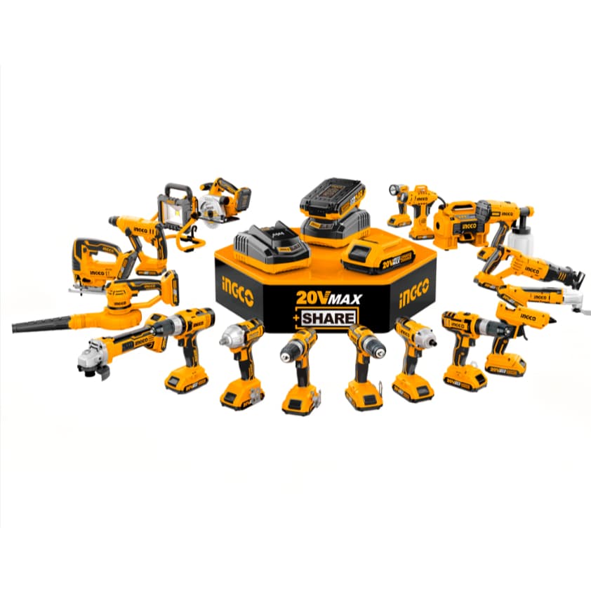 INGCO รุ่น CIWLI20401 แรงบิด 400 N.m บล็อกไฟฟ้าไร้สาย บล็อคกระแทก 20V https://wayoza.com
