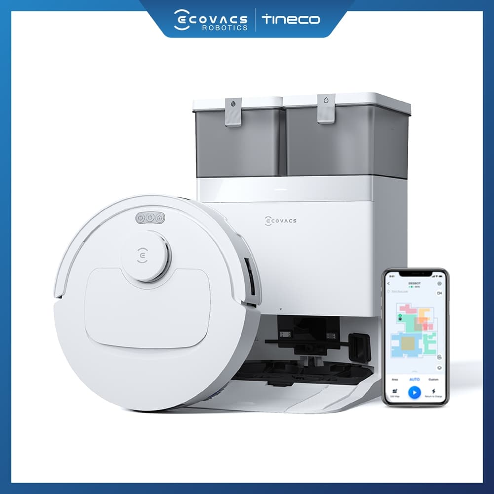ECOVACS DEEBOT T30C หุ่นยนต์ดูดฝุ่น ถูพื้น อัจฉริยะ แรงดูดขั้นสุด พร้อมเทคโนโลยี ZeroTangle 3.0 https://wayoza.com