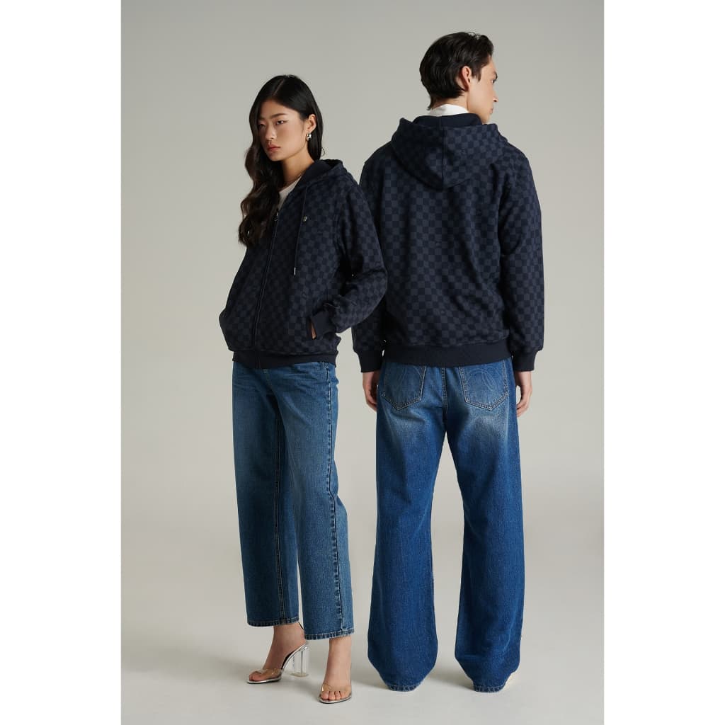 Mc jeans เสื้อกันหนาว ฮู้ดดี้ Unisex แขนยาว MJHZ232 https://wayoza.com