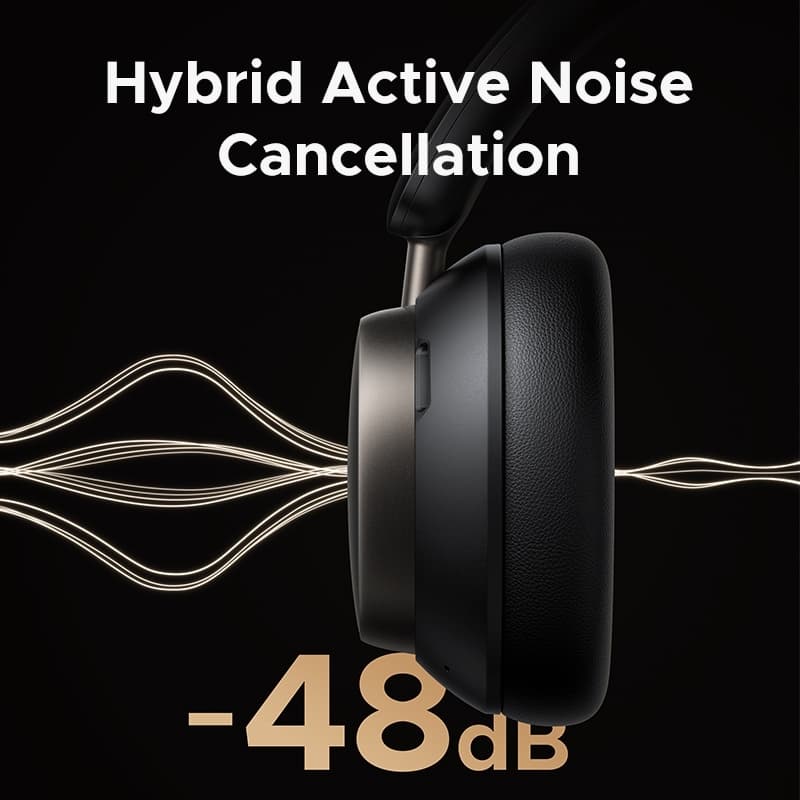 UGREEN HiTune Max6 หูฟัง Bluetooth 6.0 หูฟังบลูทูธ หูฟังไร้สายครอบหู ตัดเสียงรบกวน ANC Headphone รุ่น HP206 https://wayoza.com