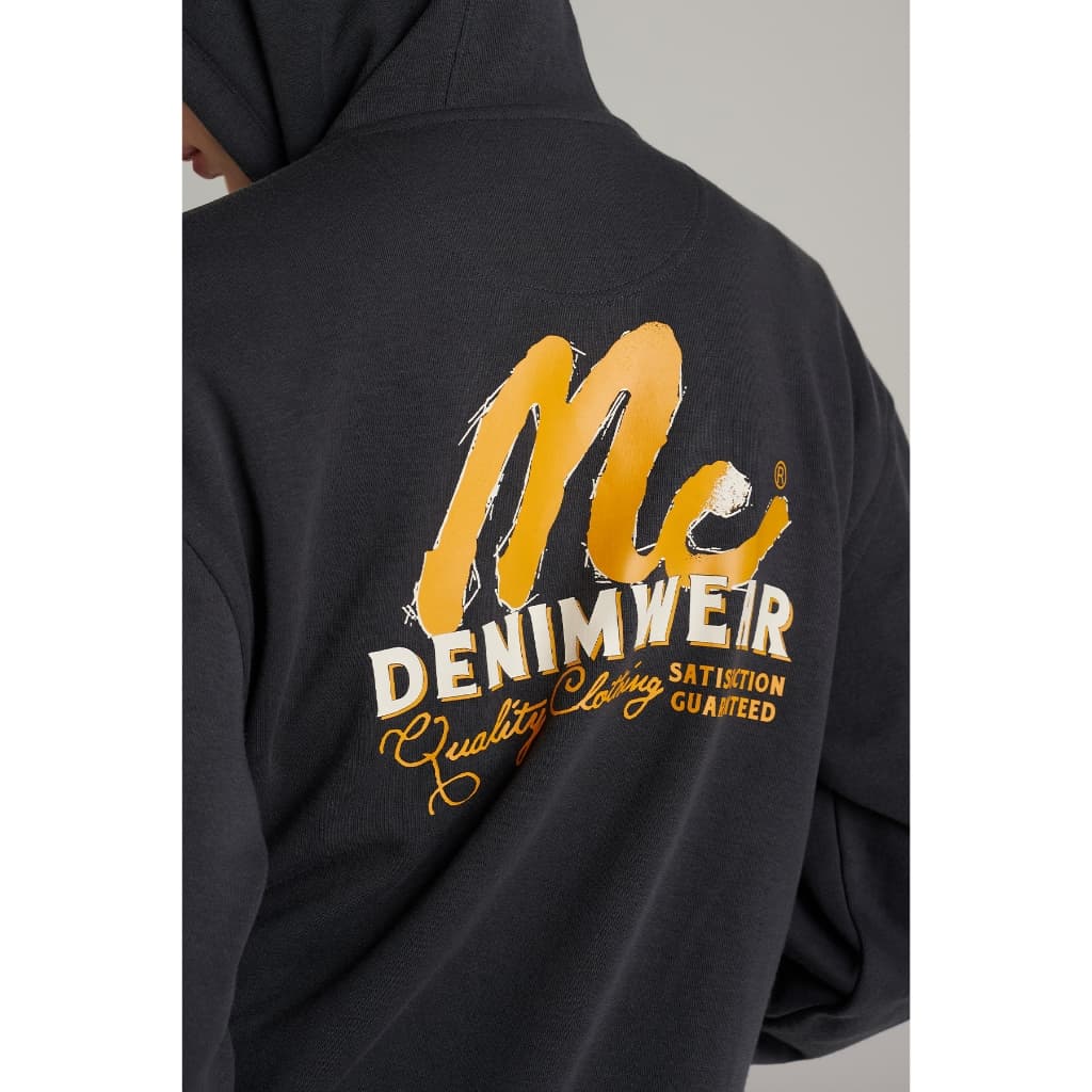 Mc jeans เสื้อกันหนาว ฮู้ดดี้ Unisex แขนยาว สีเทา MJHP221 https://wayoza.com