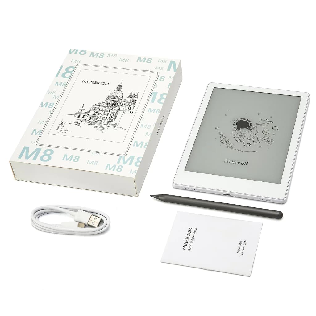 Meebook M8 eBook Reader - 7.8" Eink (Android 14 / Micro SD Slot 1TB) https://wayoza.com