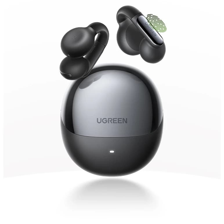 UGREEN HiTune S5 รุ่น WS210 หูฟังไร้สายบลูทูธ 5.4 หูฟังเกี่ยวหูไร้สาย ใช้งานง่าย เสียงชัด พร้อมไมค์ในตัว https://wayoza.com