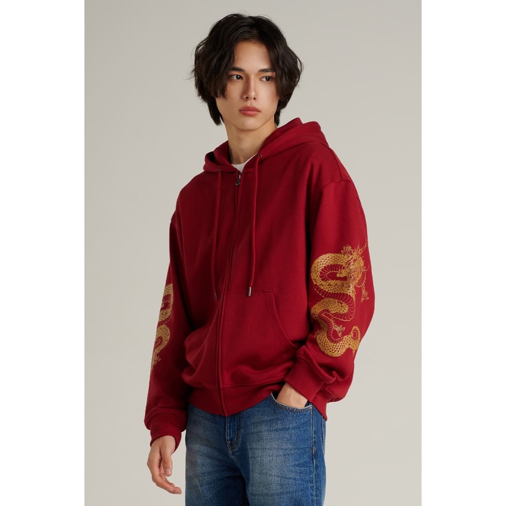 Mc jeans เสื้อกันหนาว ฮู้ดดี้ Unisex แขนยาว MJHP240 https://wayoza.com