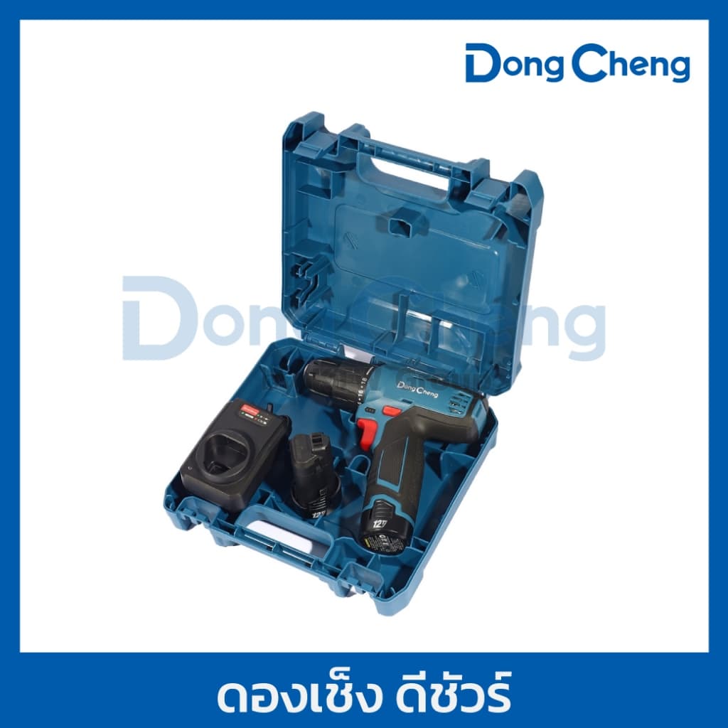 DongCheng รุ่น DCJZ1202i แรงบิด 35 N.m สว่านไขควงกระแทกไร้สาย 3 ระบบ 12 โวลต์  (TYPE E) https://wayoza.com