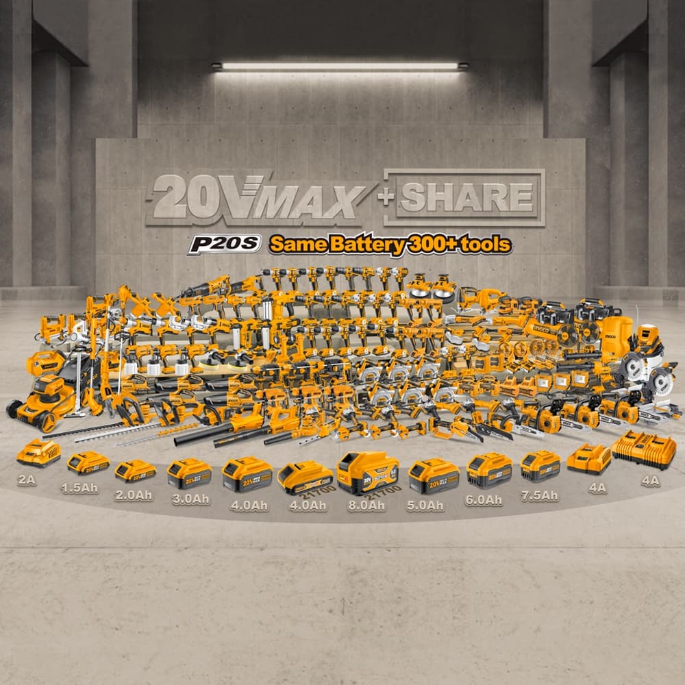 INGCO รุ่น CIDLI209681 แรงบิด 96 N.m สว่านไร้สาย 3 ระบบ เจาะ ขันสกรู กระแทก สว่านกระแทกไร้สาย https://wayoza.com