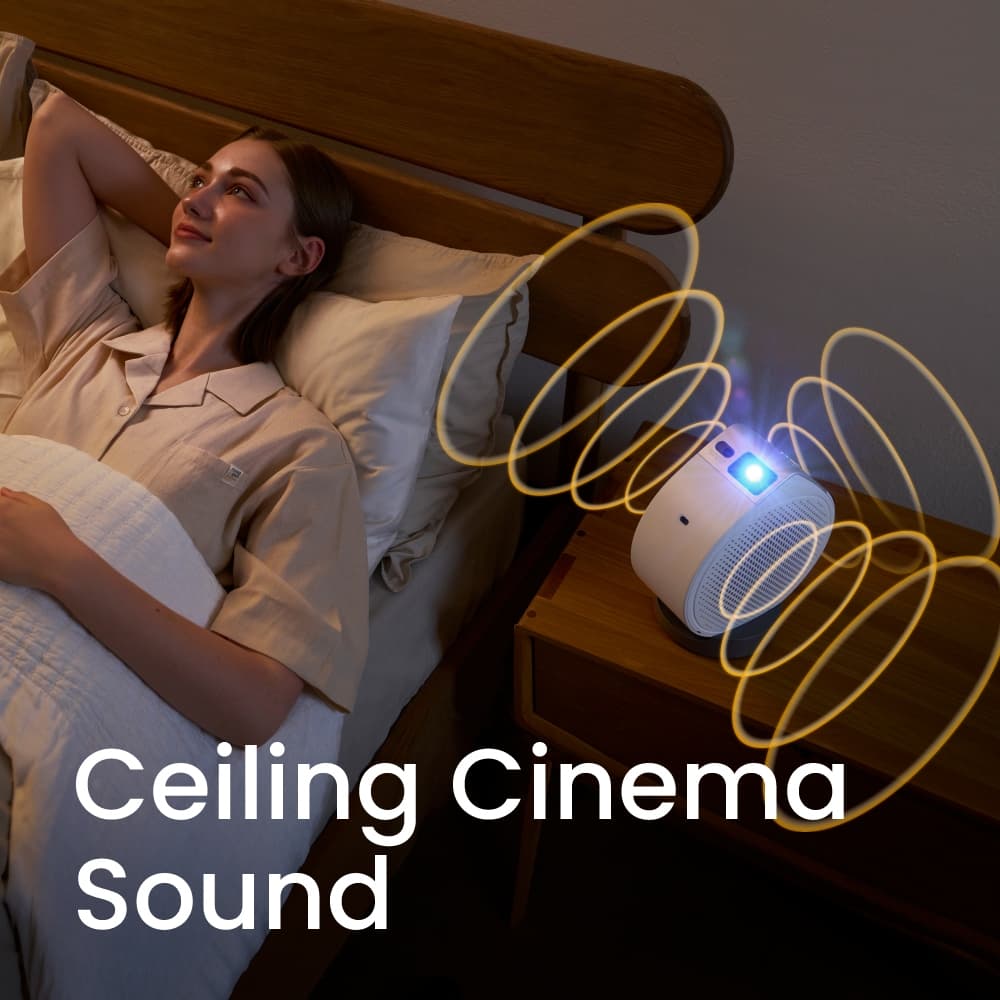 BenQ GV50 โปรเจคเตอร์ Google TV 1080p 500lm Laser Portable Projector (โปรเจคเตอร์พกพา wifi) https://wayoza.com