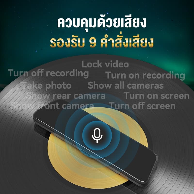 HIKVISION N6PRO Buckline Dash Cam กล้องติดรถยนต์ หน้า+หลัง 1440P+1080P หน้าจอสัมผัส 10นิ้ว + WIFI +G-Sensor https://wayoza.com