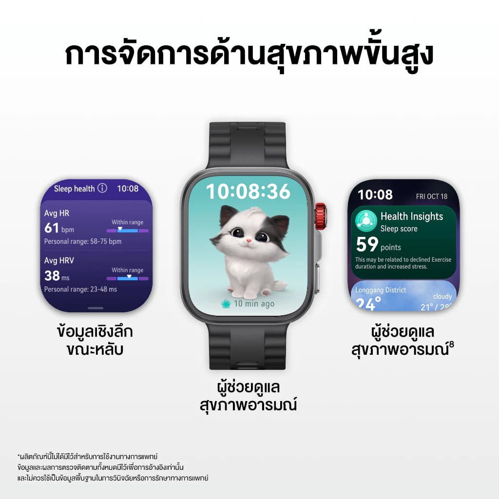 HUAWEI WATCH FIT 4 Series สมาร์ทวอช นาฬิกา smart watch การจัดการด้านสุขภาพขั้นสูง https://wayoza.com