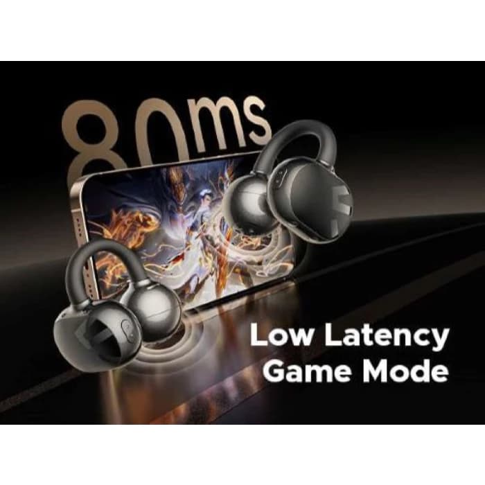 SOUNDPEATS POP Clip หูฟังบลูทูธ Bluetooth 5.4 ปุ่มกด clip on หูฟังไร้สาย Open Ear แบบหนีบหู มี Movie Mode Game Mode https://wayoza.com