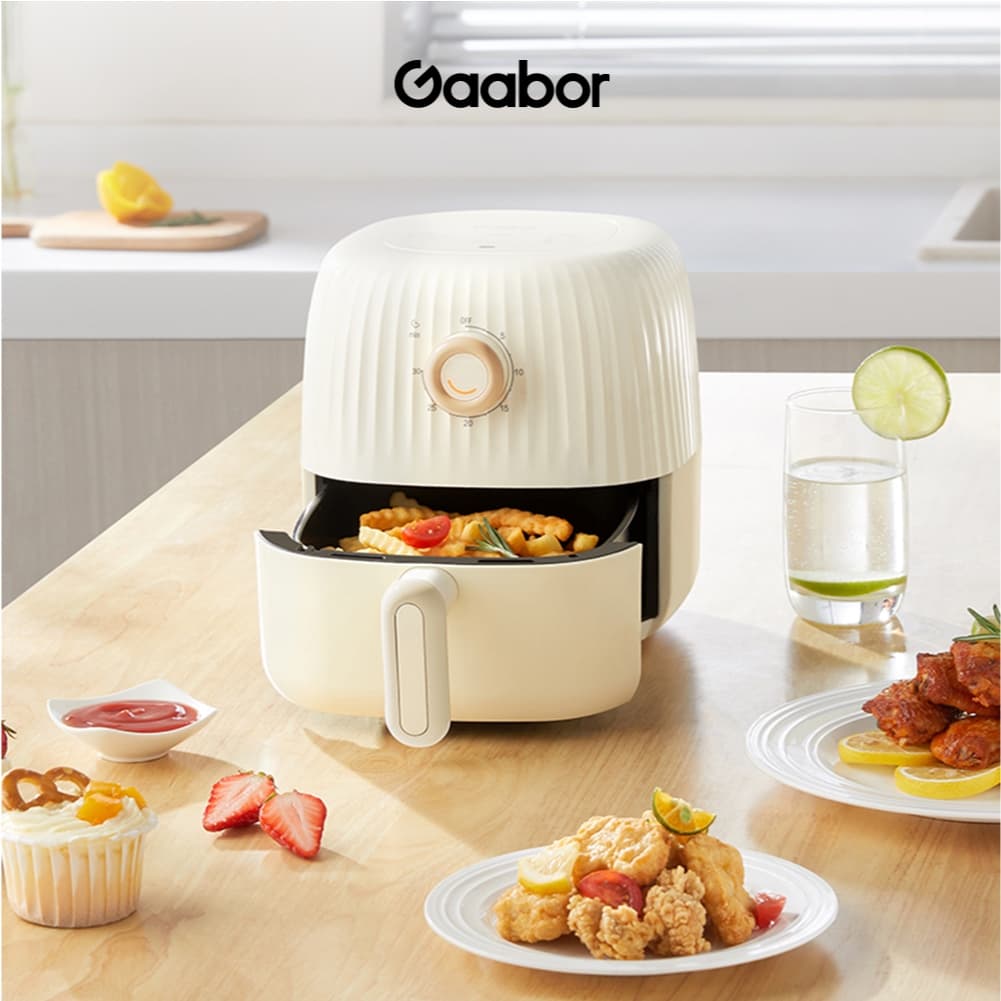Gaabor รุ่น AF-25M01A ขนาด 2 ลิตร หม้อทอดไร้น้ำมัน ดีไซน์มินิมอล อเนกประสงค์ ระบบตัดไฟฟ้าอัตโนมัติ 900W Air fryer https://wayoza.com