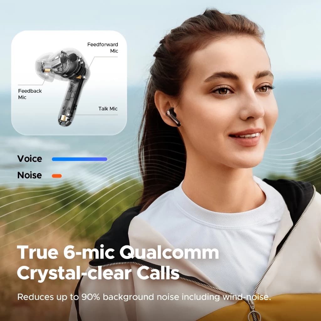 SoundPEATS Air5 Pro หูฟังบลูทูธ Bluetooth 5.4 หูฟังอินเอีย หูฟังไร้สาย Hi-Res LDAC True Wireless Snapdragon Sound https://wayoza.com