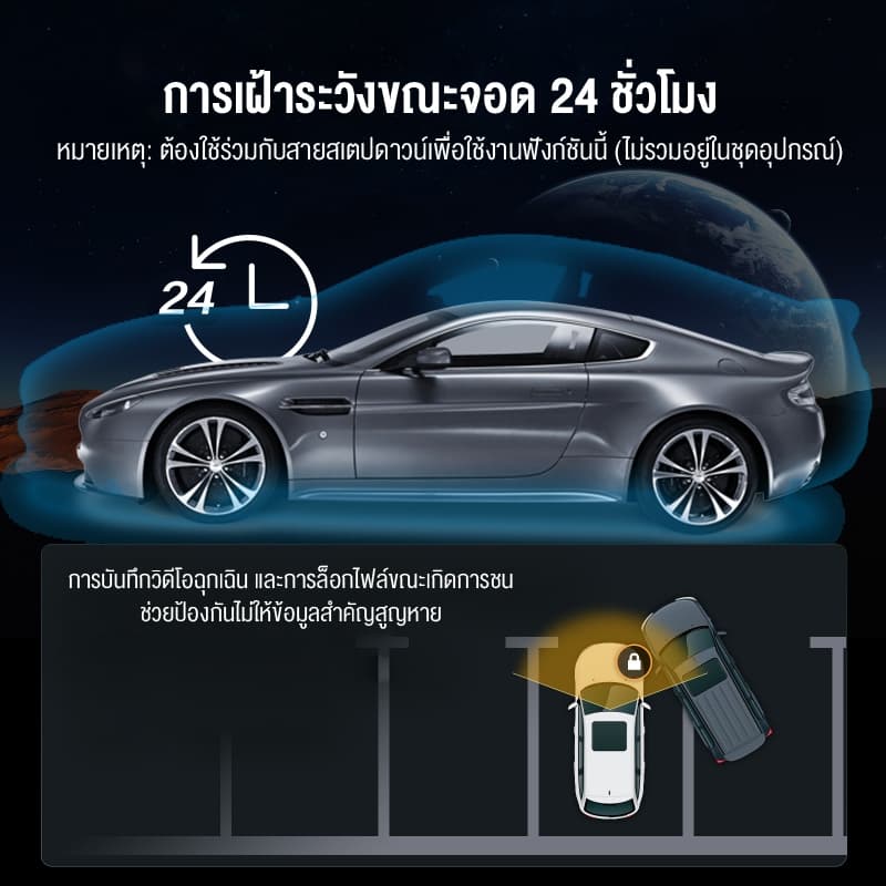 HIKVISION C8PRO Dash Cam 4K Built-In GPS 4G Box กล้องติดรถยนต์ ความคมชัด 2160P WDR Dual Vision 5G WIFI Car camera https://wayoza.com