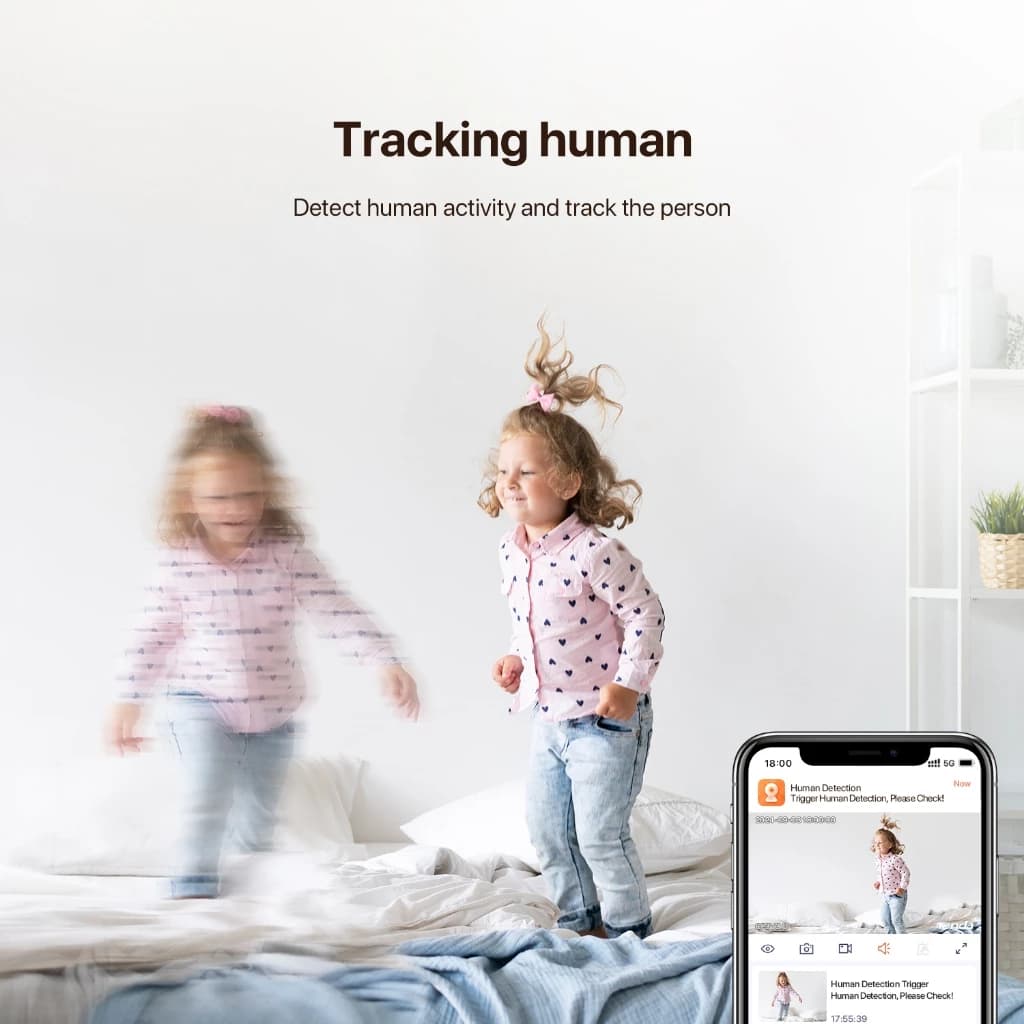 Tenda RP3 กล้องวงจรปิดไร้สาย Wifi 3MP IP Security Camera 2K Resolution Pan&Tilt Indoor Night Vision https://wayoza.com