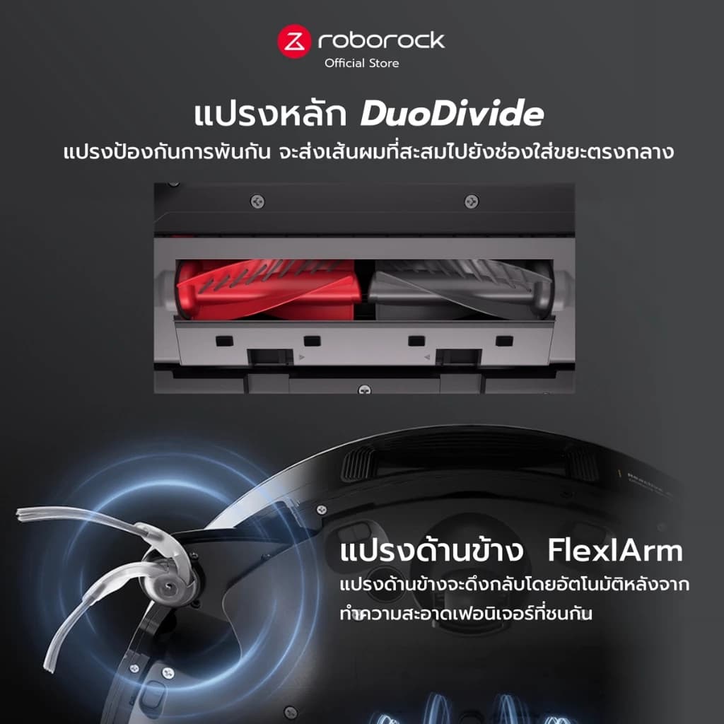 Roborock Saros 10 หุ่นยนต์ดูดฝุ่นถูพื้น แรงดูดสูงถึง 22,000 Pa แยกถังน้ำดี - น้ำเสีย รับประกันสินค้า 2 ปี https://wayoza.com