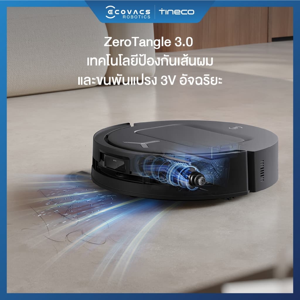 ECOVACS DEEBOT T80 OMNI หุ่นยนต์ดูดฝุ่นถูพื้น อัจฉริยะ โรลเลอร์ชำระล้างตัวเอง พร้อมสถานีชาร์จครบวงจร https://wayoza.com