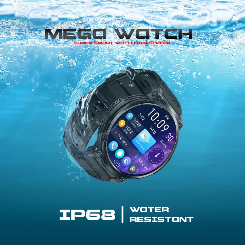 AXON Mega Smart Watch นาฬิกาเพื่อสุขภาพ จอใหญ่สุด IPS 1.85" โทรได้ วัดชีพจร SpO2 ประกัน 2 ปี https://wayoza.com