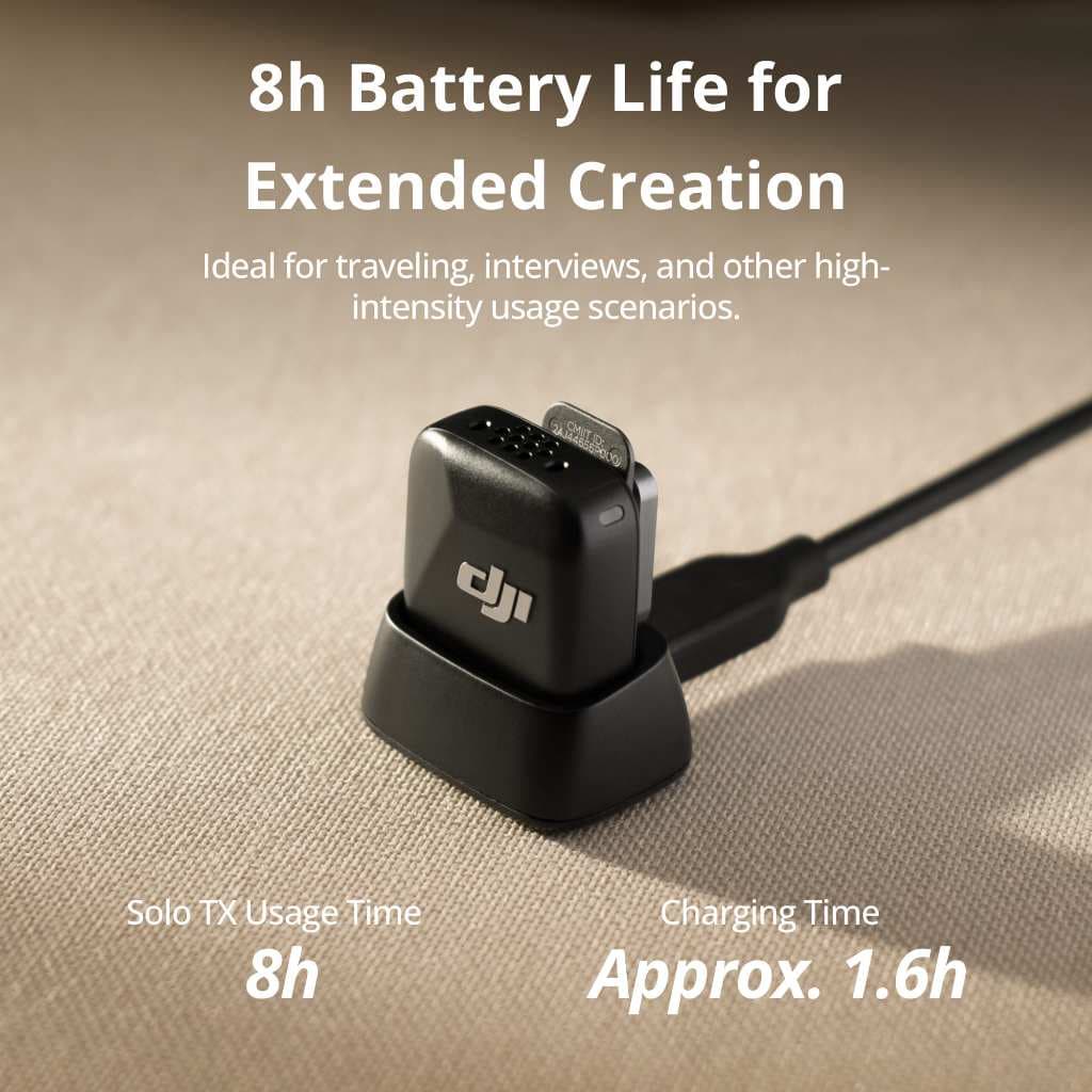 DJI Mic Mini ไมค์ไร้สาย Wireless Microphone ขนาดพกพา น้ำหนัก 10 g รับสัญญาณได้ไกล 400 ม. https://wayoza.com