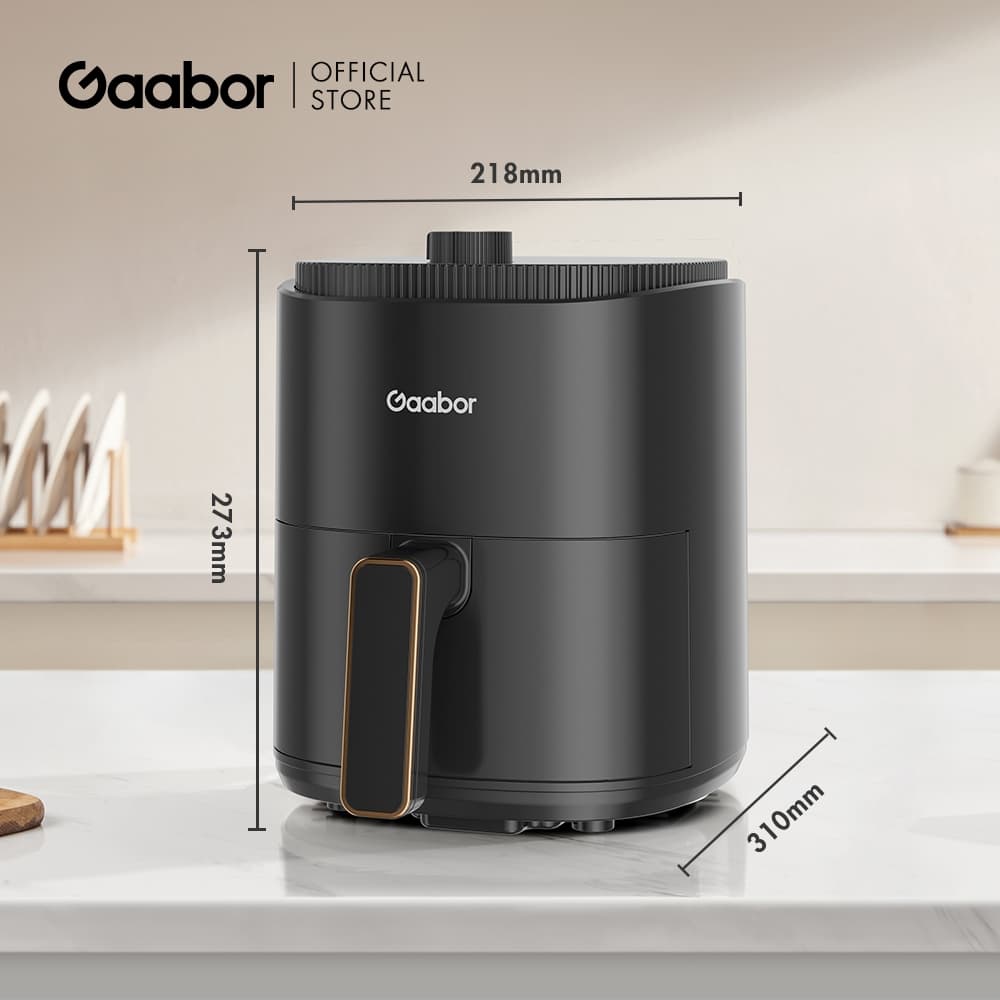 Gaabor รุ่น AF-35M02A ขนาด 4 ลิตร​ หม้อทอดไร้น้ำมัน Airfryer เตาอบลมร้อน 360° เหมาะสำหรับการใช้งาน 3-5 คน https://wayoza.com
