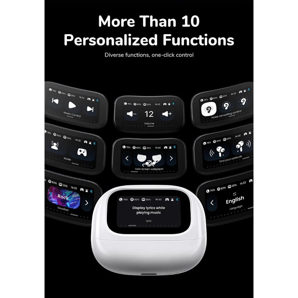 UGREEN HiTune T6 รุ่น 55137 หูฟังไร้สาย Bluetooth 5.4 หูฟังบลูทูธ ANC ตัดเสียงรบกวน รองรับ Dual Connection สีขาว https://wayoza.com