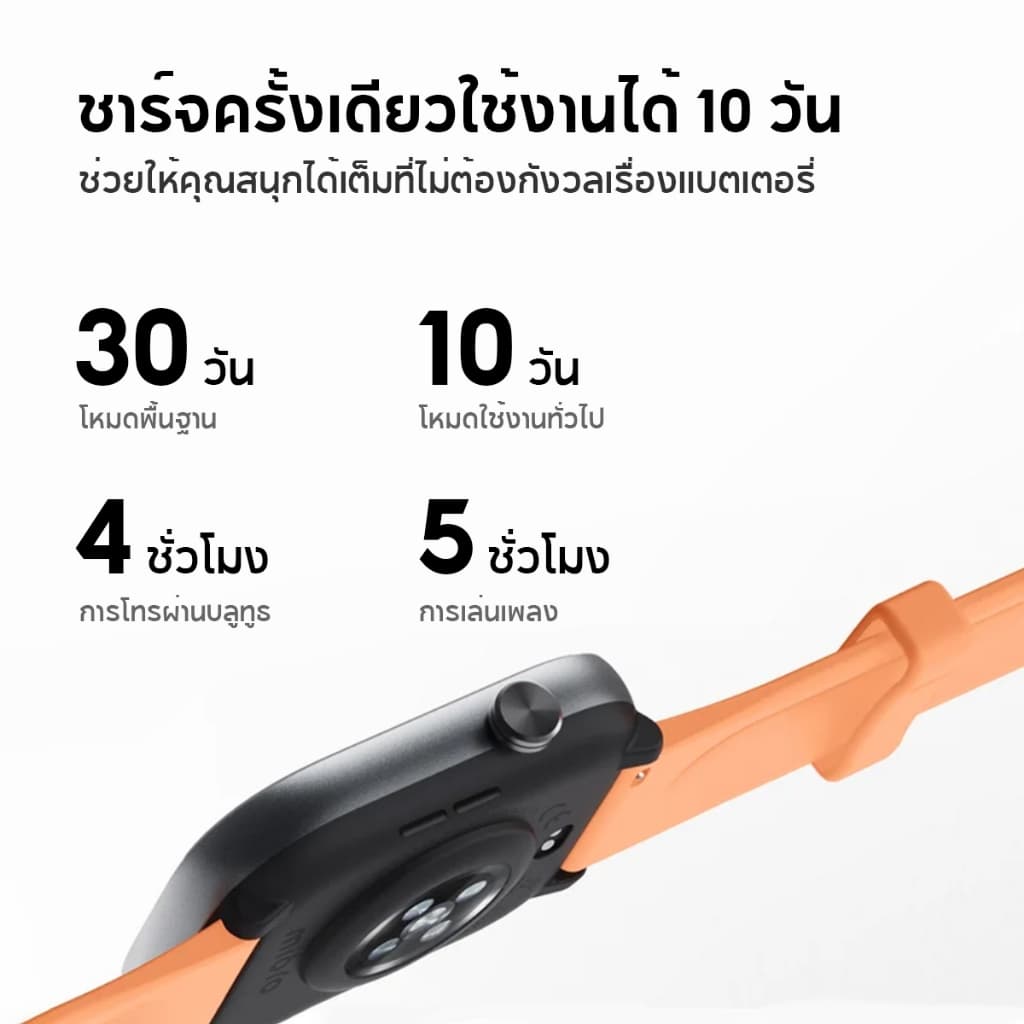 Mibro Watch C4 สมาร์ทวอทช์ โทรได้ วัสดุโลหะ กันน้ำ 2ATM ลื่นไหล 60Hz หน้าจอใหญ่ 2.01 นิ้ว -12M https://wayoza.com