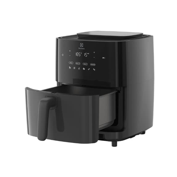 Electrolux รุ่น E7AF1-700P หม้อทอดไร้น้ำมัน UltimateTaste 700 ความจุ 6.9 ลิตร หม้ออบลมร้อน สีดำ https://wayoza.com