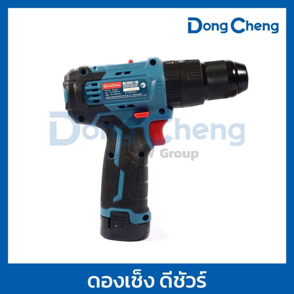 DongCheng รุ่น DCJZ23-10i แรงบิด 35 N.m สว่านไร้สาย 3 ระบบ เจาะ ขันสกรู กระแทก สว่านกระแทกไร้สาย 12 โวลต์  (TYPE EK) มอเตอร์ไร้แปรงถ่าน https://wayoza.com