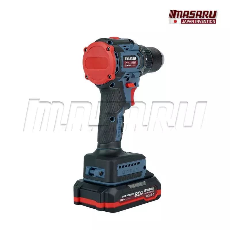 MASARU รุ่น SCD-115 แรงบิด 55 N.m สว่านไร้สายไฟฟ้า ไขควงคลัชไร้สาย 2 ระบบ เจาะ ขันสกรู มอเตอร์ Brushless พร้อมดอกสว่าน อุปกรณ์ครบกล่อง https://wayoza.com
