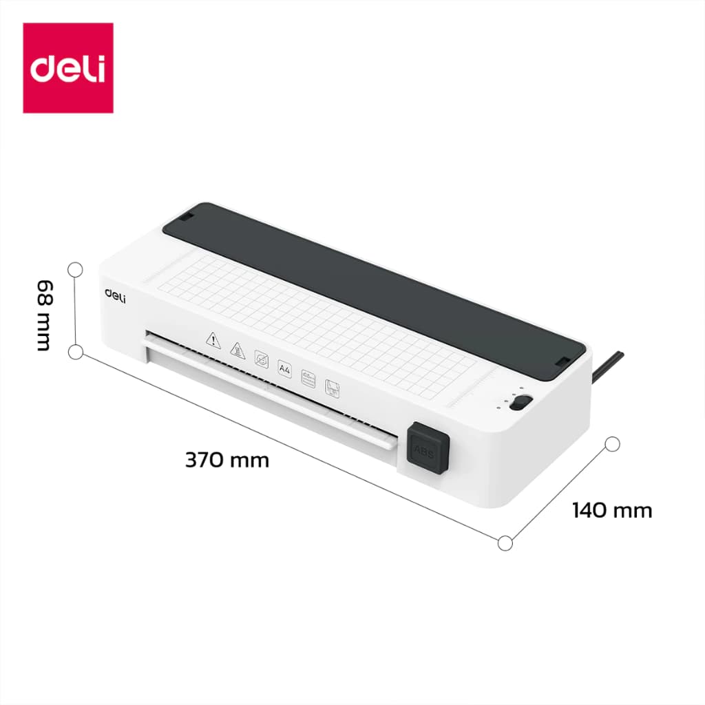 Deli รุ่น ET109 และ GQ400 เครื่องเคลือบ เครื่องเคลือบบัตร A4 3 in 1 แถมฟรี ที่ตัดกระดาษ 3รูปแบบ และที่เจาะรู Laminator https://wayoza.com