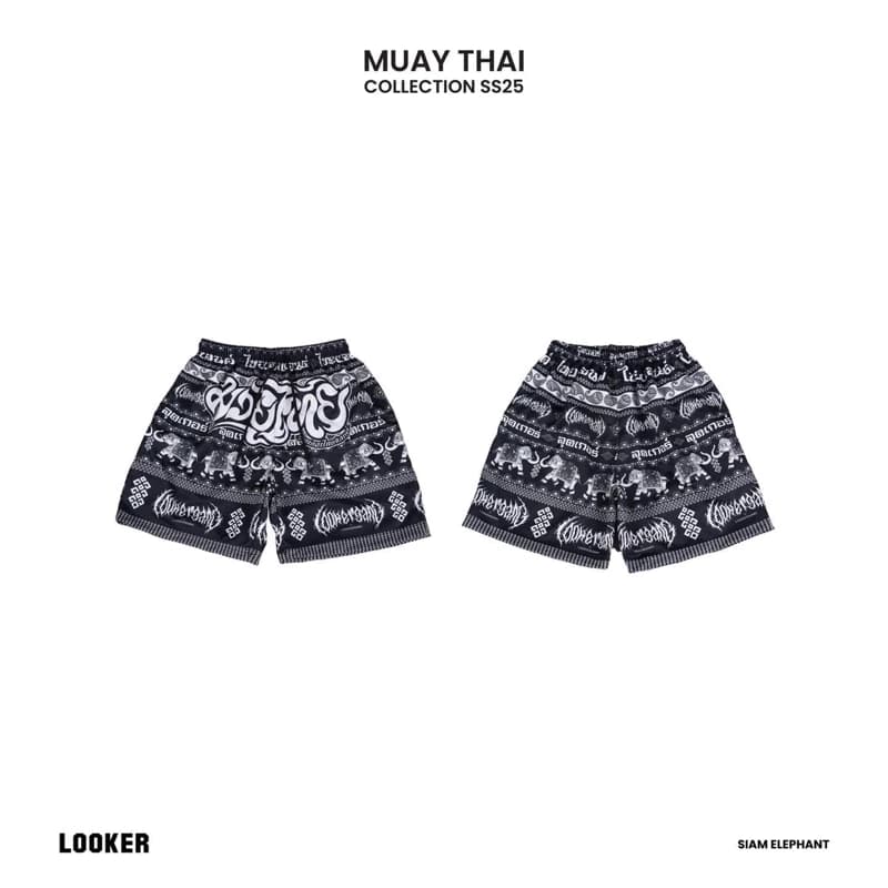 LOOKER กางเกงลายช้างมวยไทย - SIAM ELEPHANT PANTS https://wayoza.com