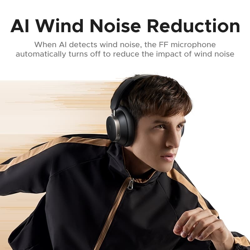 UGREEN HiTune Max6 หูฟัง Bluetooth 6.0 หูฟังบลูทูธ หูฟังไร้สายครอบหู ตัดเสียงรบกวน ANC Headphone รุ่น HP206 https://wayoza.com