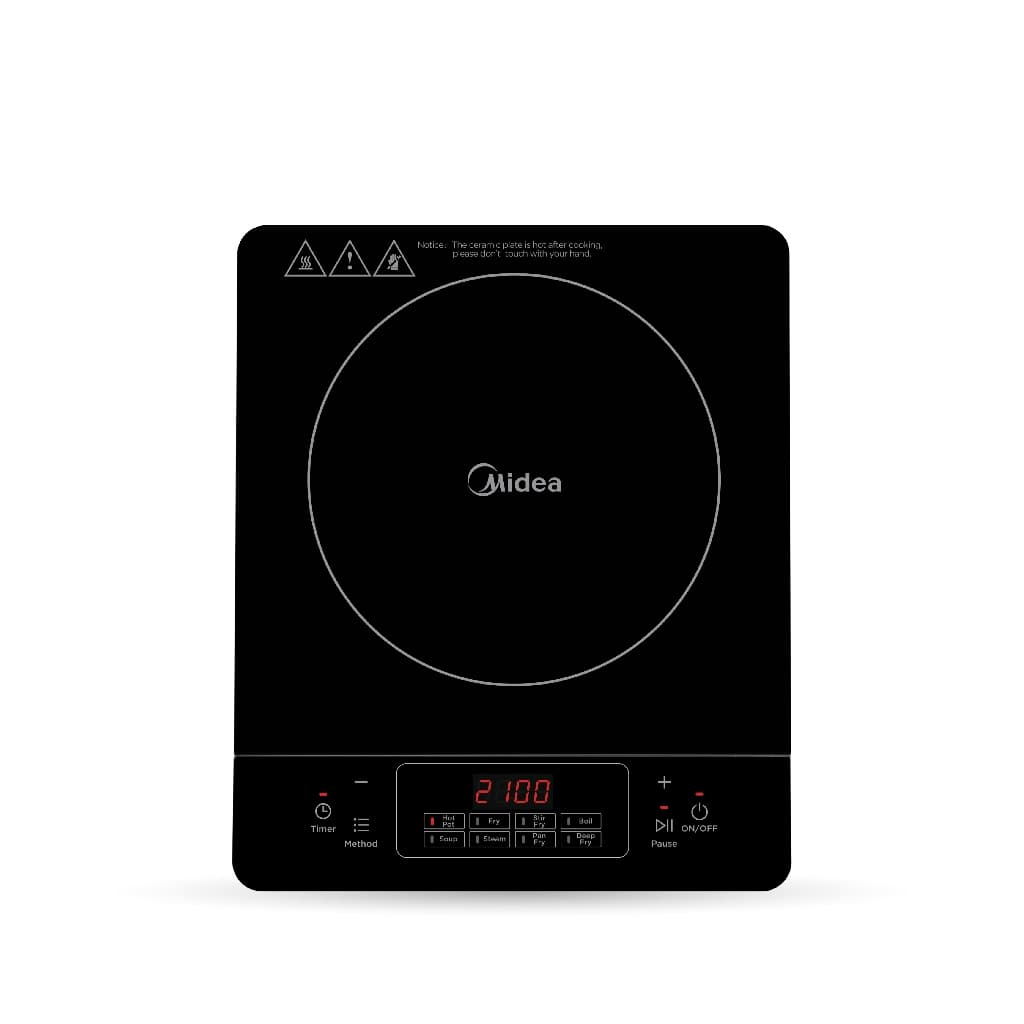 Midea รุ่น CI-WT2103 เตาแม่เหล็กไฟฟ้า ไมเดีย 2100 วัตต์ (Induction Cooker 2100W) https://wayoza.com