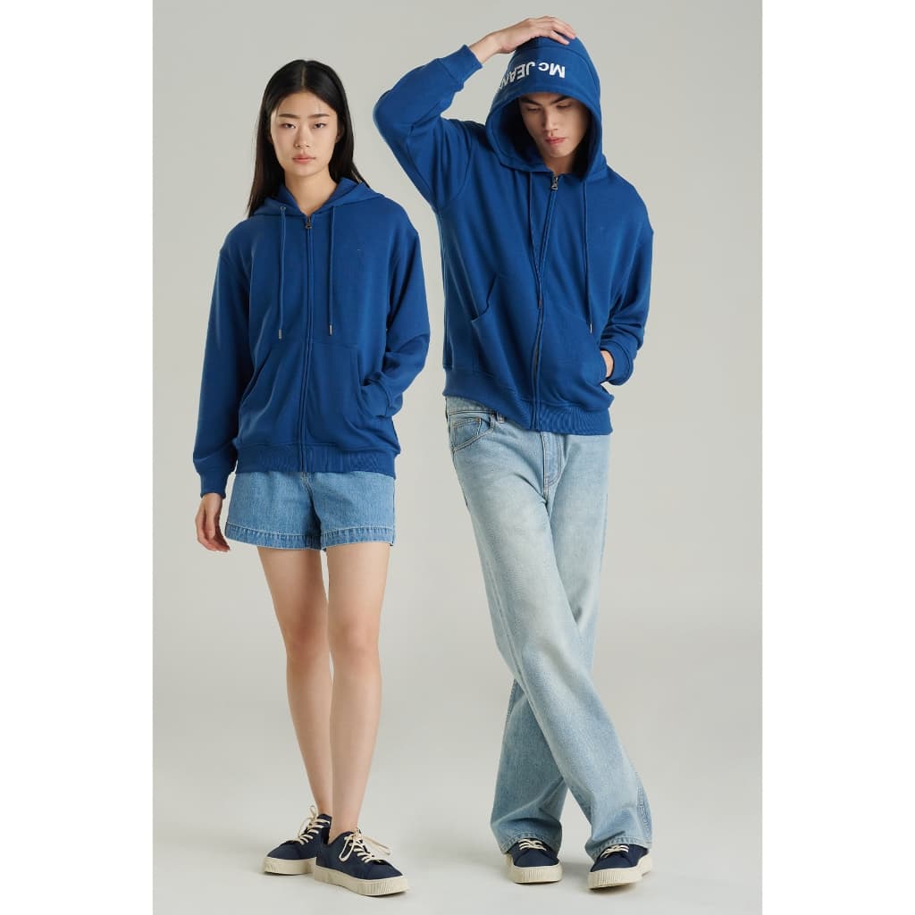 Mc jeans เสื้อกันหนาว ฮู้ดดี้ Unisex แขนยาว MJHP220 https://wayoza.com