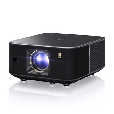 Yaber K3 โปรเจคเตอร์ Google TV 1080P FHD รองรับ 4K โฟกัสอัตโนมัติ Sound by JBL ความสว่าง 1600 ANSI Lumens Built-In projector ดูหนัง