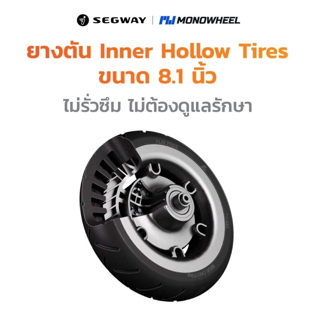 Segway Ninebot E2 plus II สกู๊ตเตอร์ไฟฟ้า E2 Series รุ่นใหม่ล่าสุด พร้อมโช้คหน้า เครื่องประกันศูนย์ MONOWHEEL https://wayoza.com