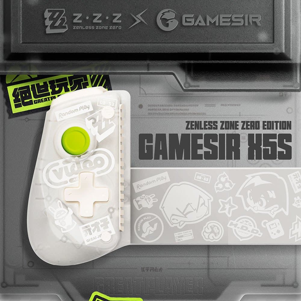 GameSir X5s Wireless Mobile Game Controller จอยเกมมือถือไร้สาย รองรับ Switch, Switch 2, Android, iOS https://wayoza.com