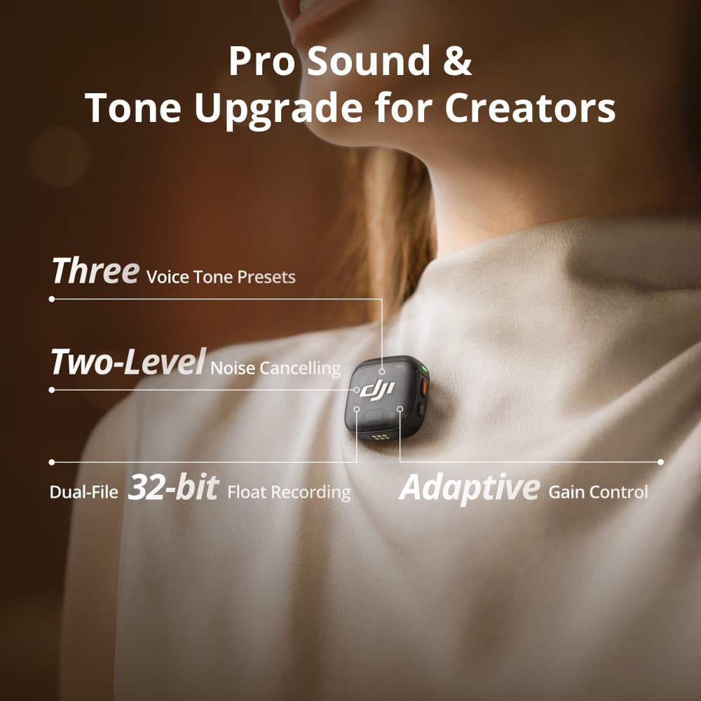 DJI Mic 3 ไมค์ไร้สาย Wireless Microphone 4TX + 8RX & Four Channal Output สำหรับบันทึกเสียงคุณภาพสูง https://wayoza.com