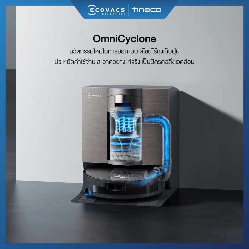 ECOVACS DEEBOT X11 FAMILY หุ่นยนต์ดูดฝุ่น ถูพื้น อัจฉริยะ เทคโนโลยี PowerBoost พร้อม OMNI Station อัปเกรดใหม่ https://wayoza.com