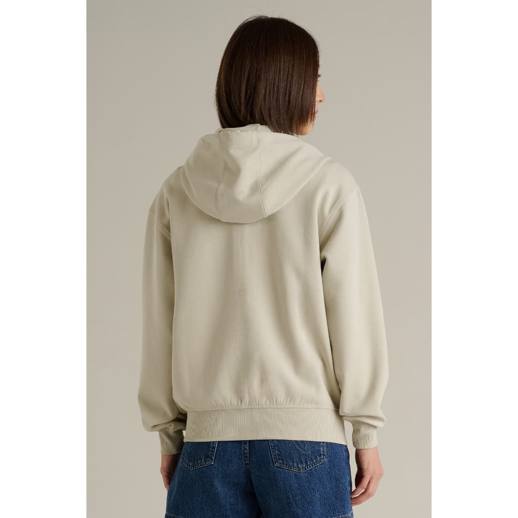 Mc JEANS เสื้อกันหนาว ฮู้ดดี้ Unisex แขนยาว สีเทาอ่อน MJHZ264 https://wayoza.com