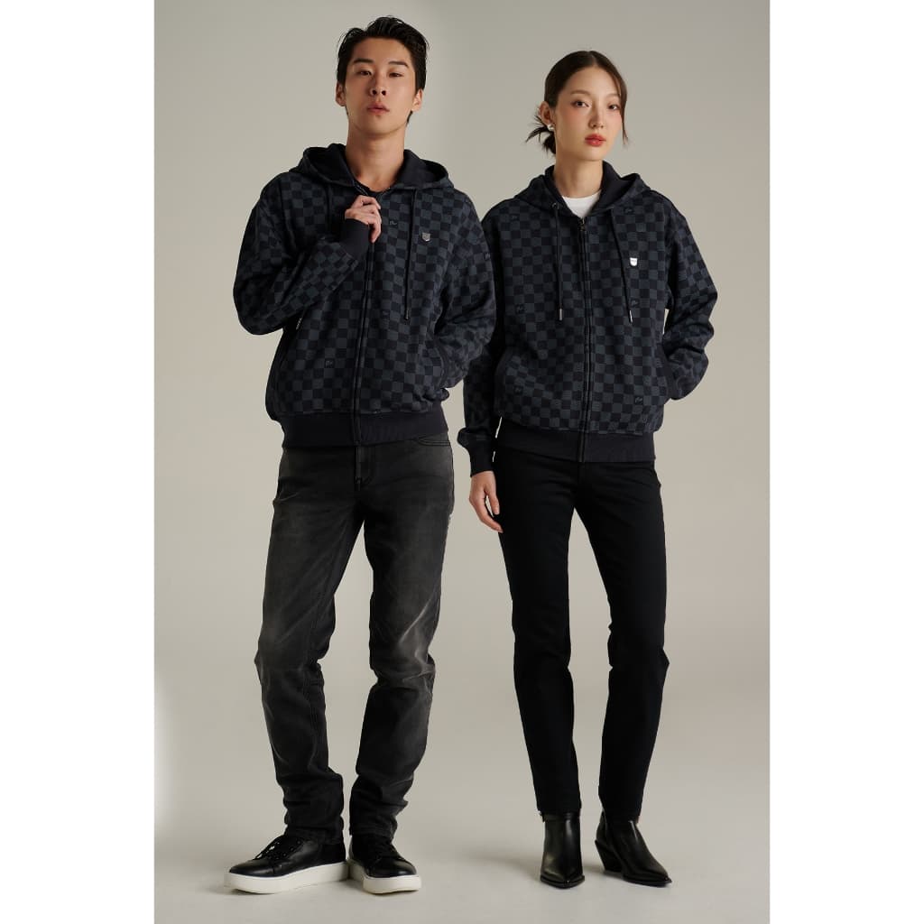 Mc JEANS เสื้อกันหนาว ฮู้ดดี้ Unisex แขนยาว มีให้เลือก 3 สี MJHZ268 https://wayoza.com