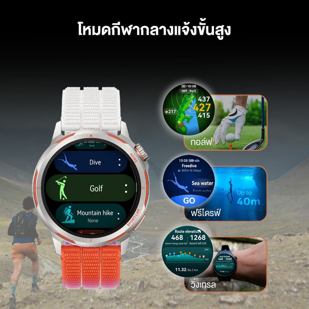 HUAWEI WATCH GT Runner 2 สมาร์ทวอทช์ ระบุตำแหน่งแม่นยำ & ดูแลสุขภาพระดับโปร https://wayoza.com