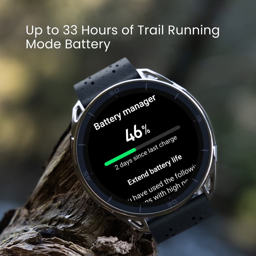 Amazfit Cheetah 2 Ultra 47mm นาฬิกาวิ่ง GPS จอ AMOLED Sapphire ไทเทเนียม แบต 30 วัน แผนที่ออฟไลน์ 64GB https://wayoza.com
