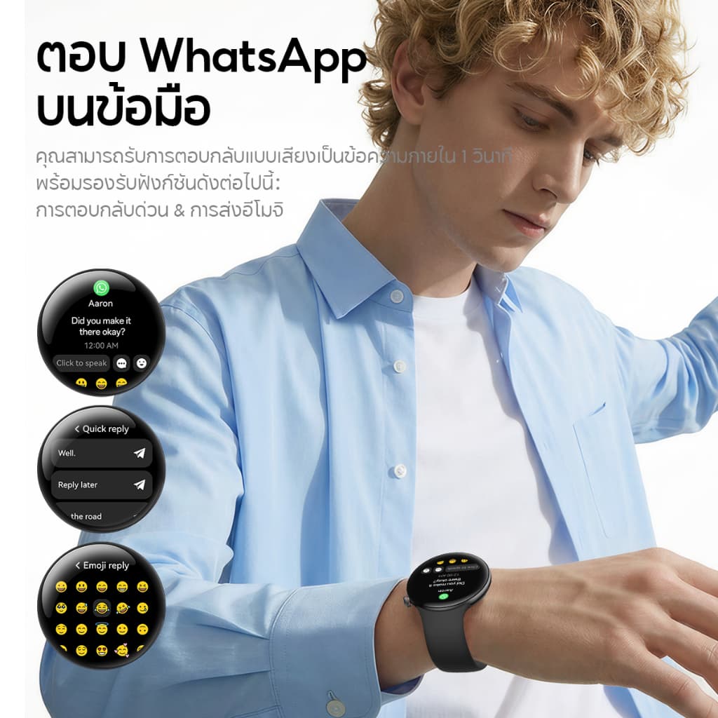 Aolon Mars R4 สมาร์ทวอทช์ 31g smartwatch หน้าจอ 3D นาฬิกา 1.43'' AMOLED นาฬิกาสมาร์ทวอทช์ AGPS นาฬิกาสุขภาพ https://wayoza.com