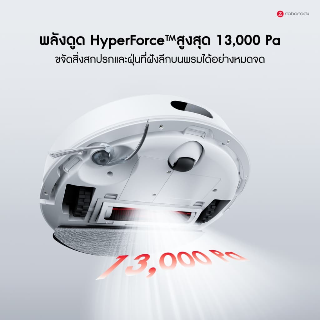 Roborock Q7 Pro Max หุ่นยนต์ดูดฝุ่นอัจฉริยะ ดูดถู 13000Pa LiDAR กันผมพัน HyperForce™ ควบคุมผ่านแอป รับประกัน 2 ปี https://wayoza.com