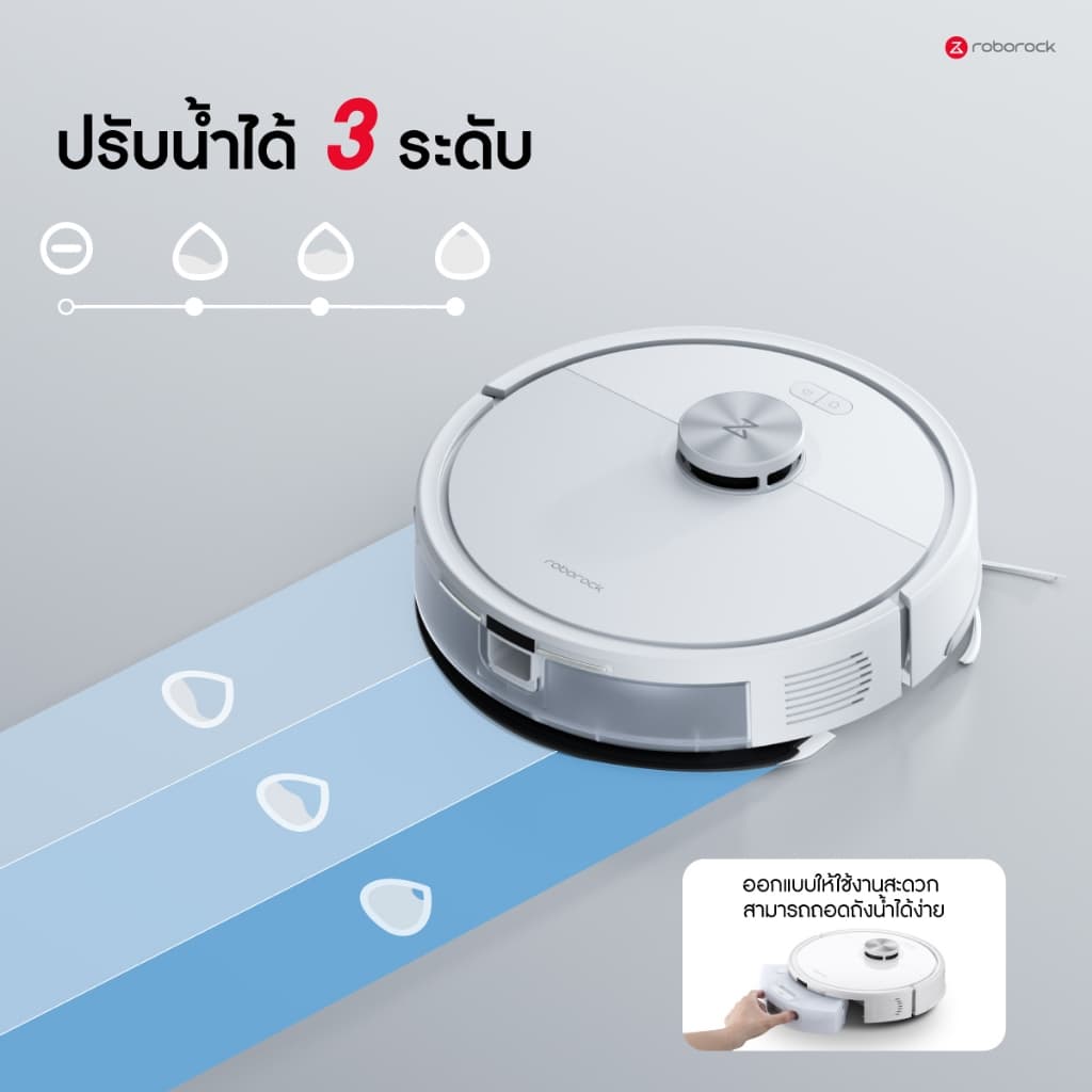 Roborock Q7 Pro Max หุ่นยนต์ดูดฝุ่นอัจฉริยะ ดูดถู 13000Pa LiDAR กันผมพัน HyperForce™ ควบคุมผ่านแอป รับประกัน 2 ปี https://wayoza.com