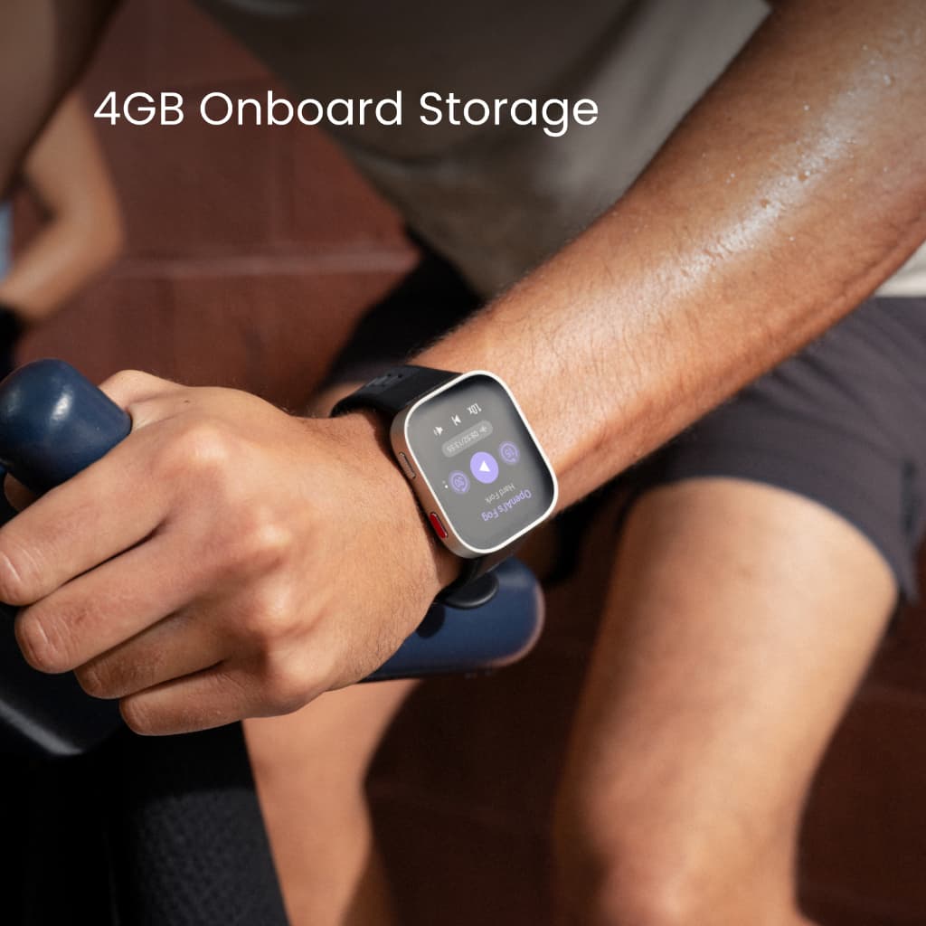 Amazfit Bip Max Smartwatch 50mm จอ AMOLED 2.07" รองรับ HYROX แบต 20 วัน GPSแผนที่ออฟไลน์ 4GB 150+ กีฬา กันน้ำ 5ATM https://wayoza.com