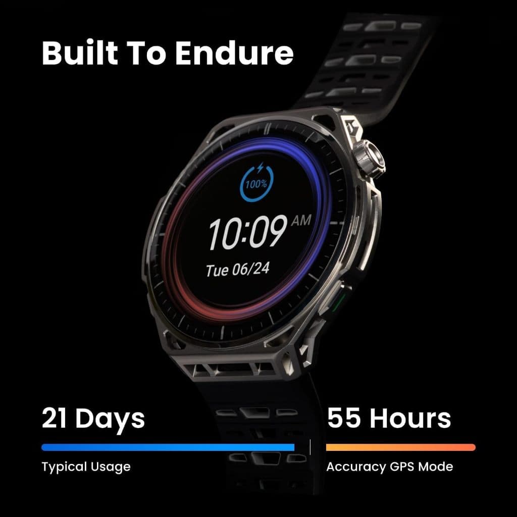 Amazfit Balance 3 Stainless Steel สมาร์ทวอทช์ 48mm GPS จอ AMOLED Sapphire 1.5" https://wayoza.com