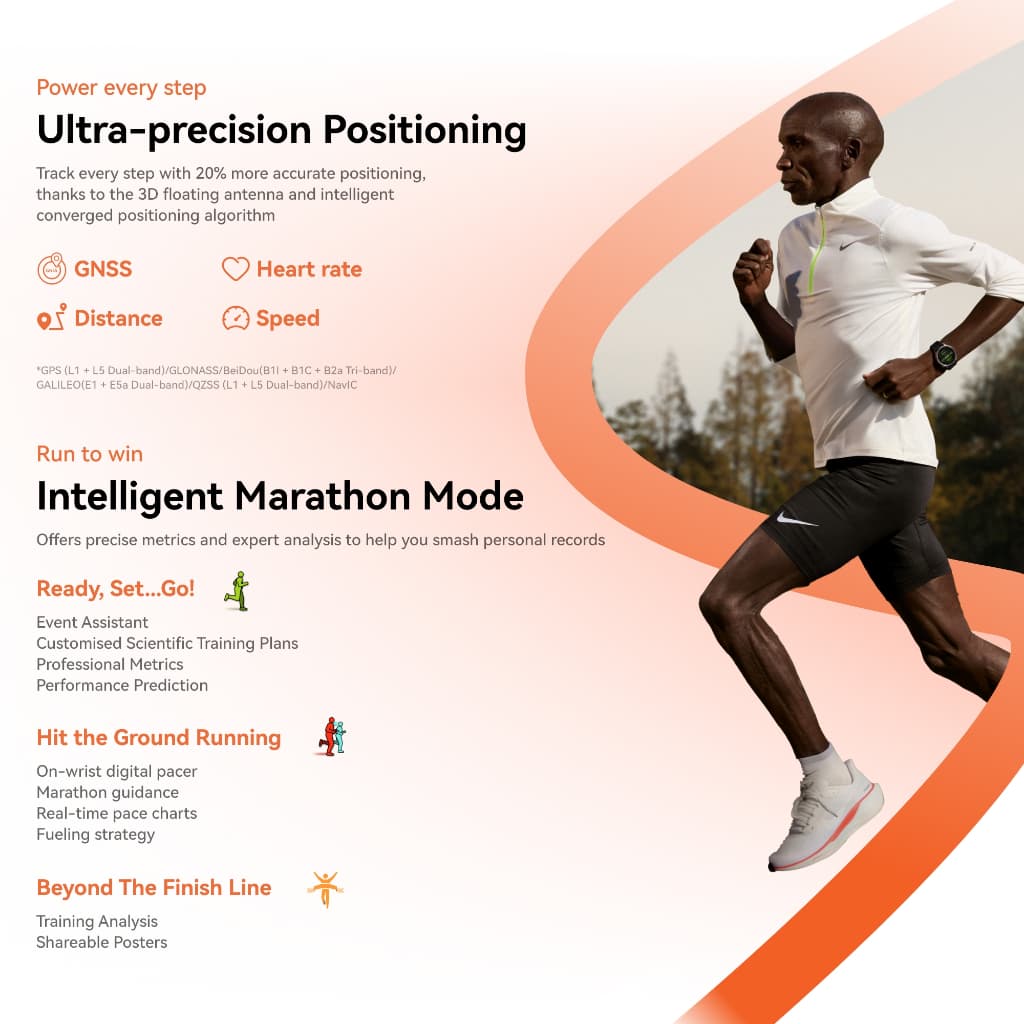 HUAWEI WATCH GT Runner 2 สมาร์ทวอทช์ ระบุตำแหน่งแม่นยำ & ดูแลสุขภาพระดับโปร https://wayoza.com