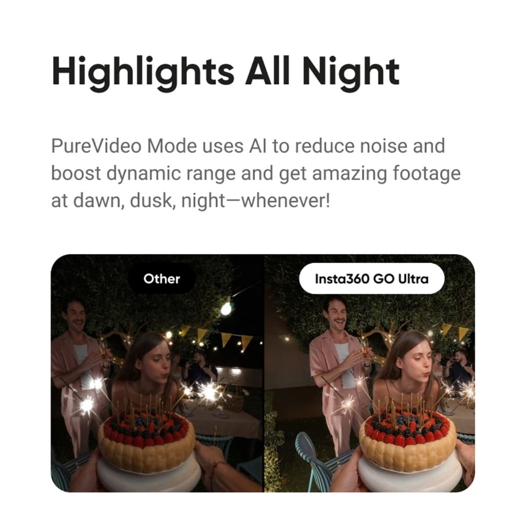 Insta360 GO Ultra กล้องแอคชั่น ถ่ายวิดีโอ 4K เชื่อมต่อไร้สาย ทุกที่ทุกเวลา Video POV Action Camera https://wayoza.com