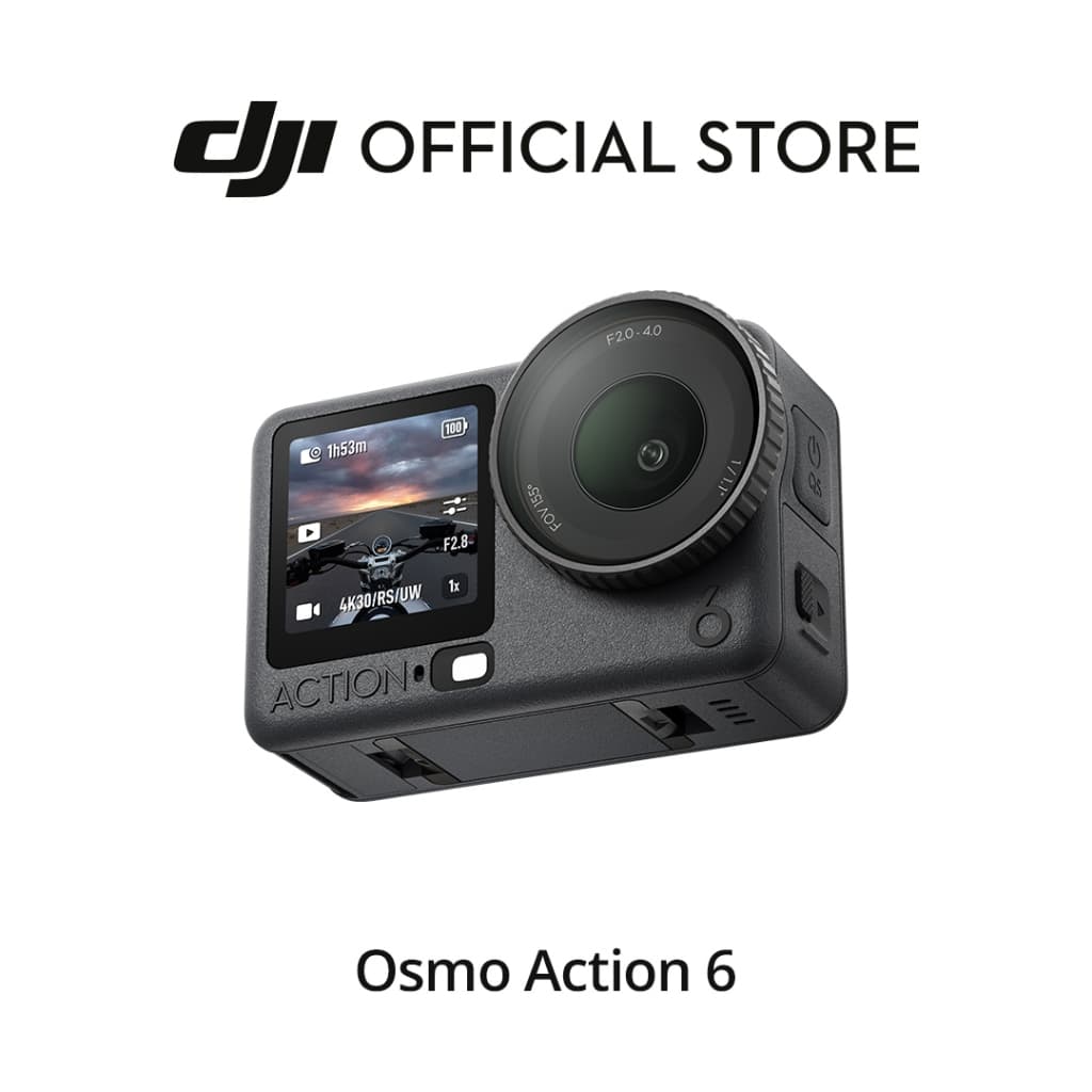 DJI Osmo Action 6 - กล้อง Action Camera 1/1.1 New Sensor 4K/120fps ถ่ายกลางคืนได้ดีขึ้น ความจำ 50 GB https://wayoza.com